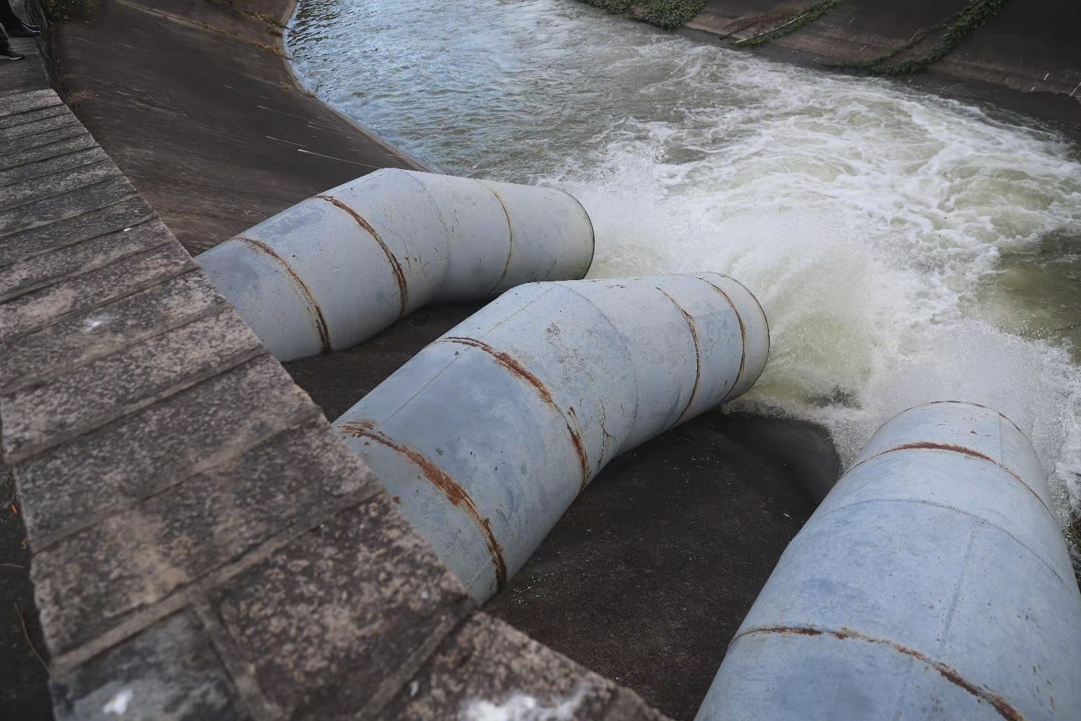 南四湖上级湖水位3428米 高于汛限水位008米