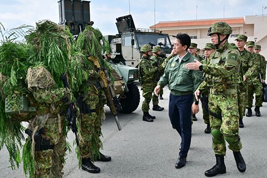 距台湾仅110公里日防相执意要部署导弹